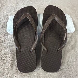 Havaianas Dark Brown "Top Flip Flop"
